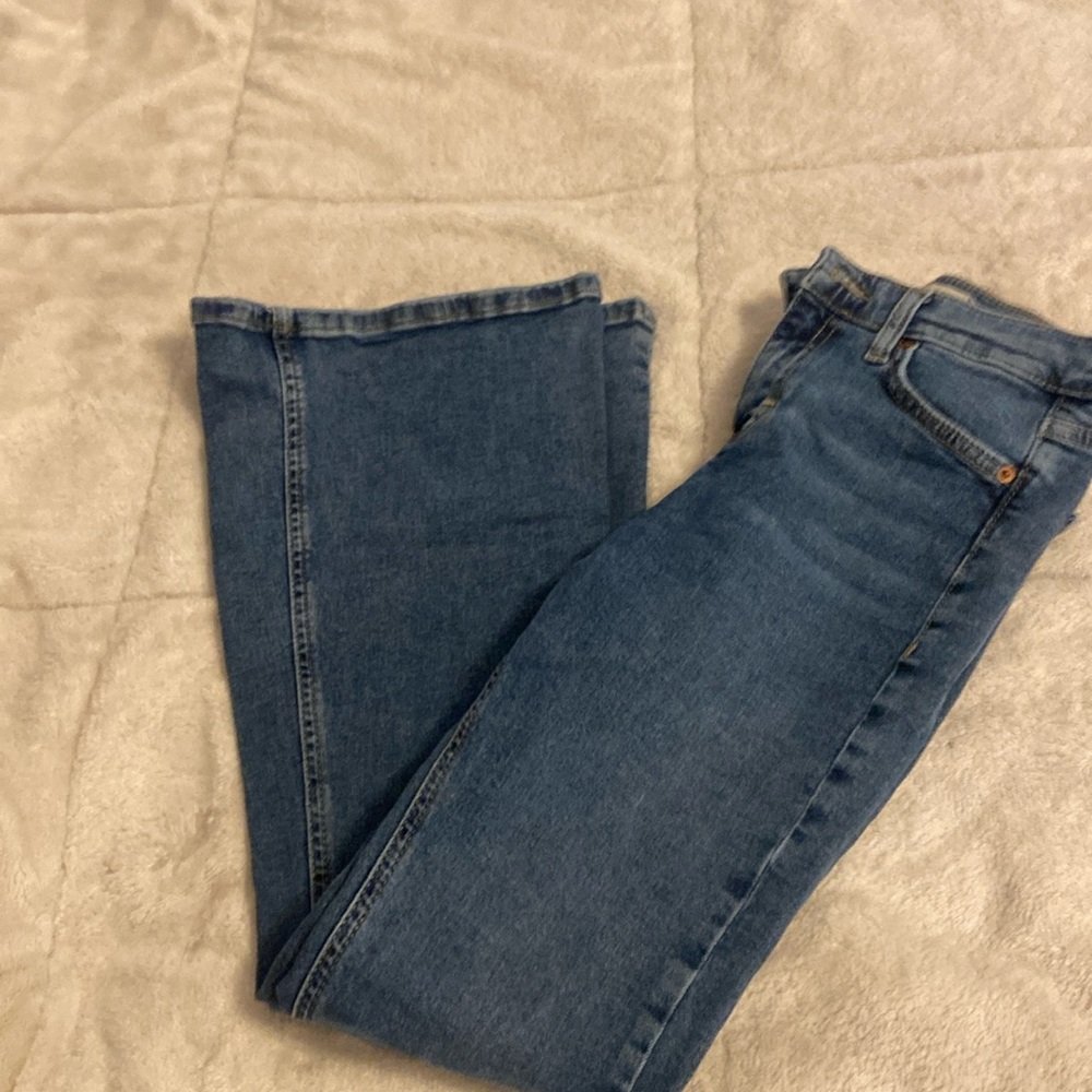 Perfect condition Topshop Jamie flare jeans